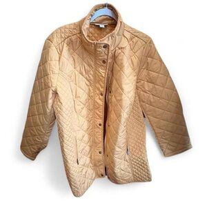 Appleseed's Quilted Yellow Puffer Jacket